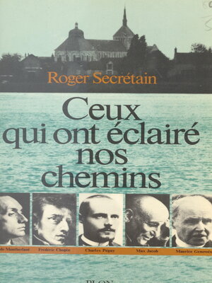 cover image of Ceux qui ont éclairé nos chemins